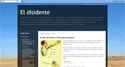 Desktop Screenshot of eldisidente.com